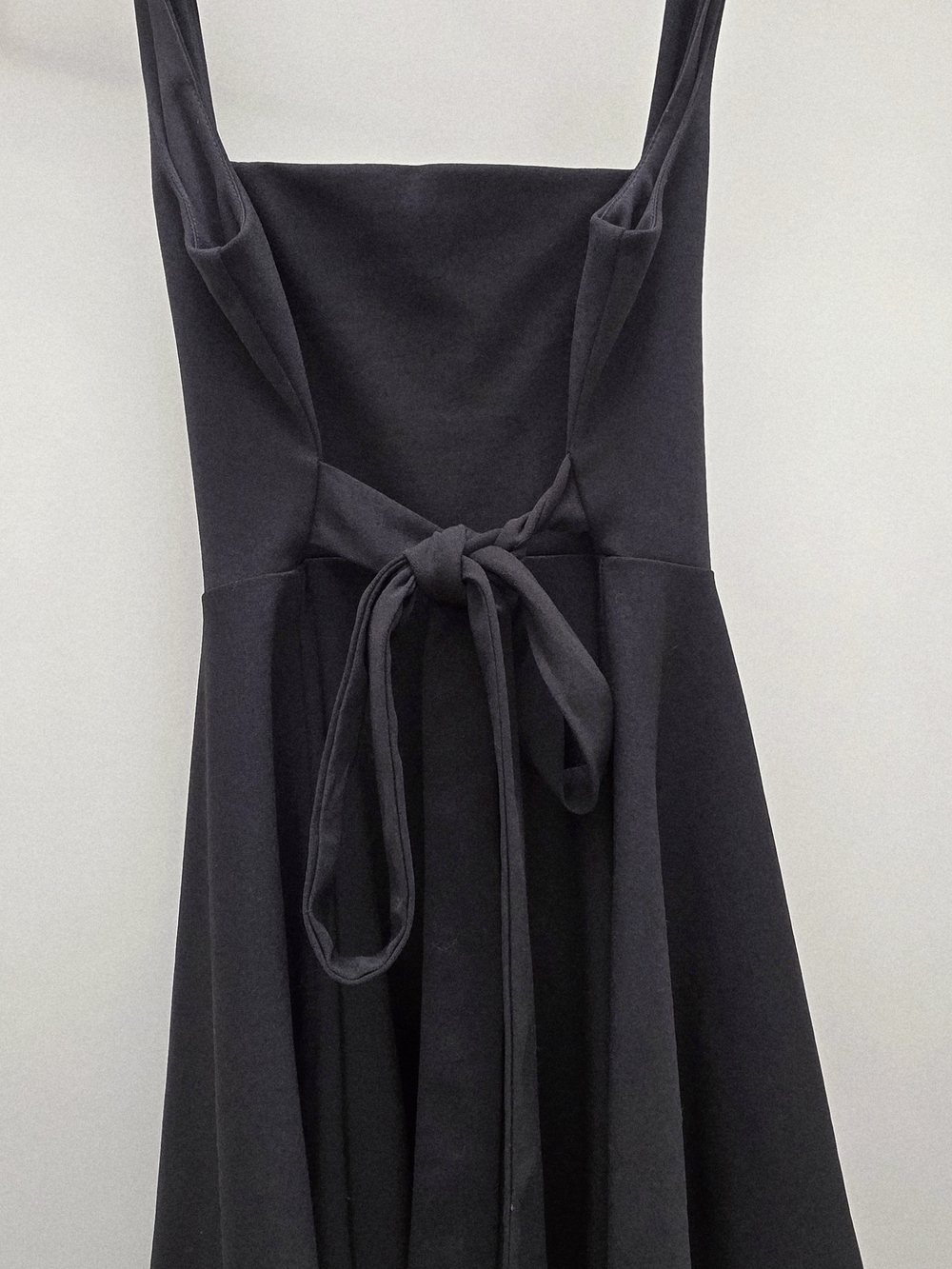 Lucy in the Sky Black Square-Neck Fit & Flare Mini Dress - Picture 4 of 6